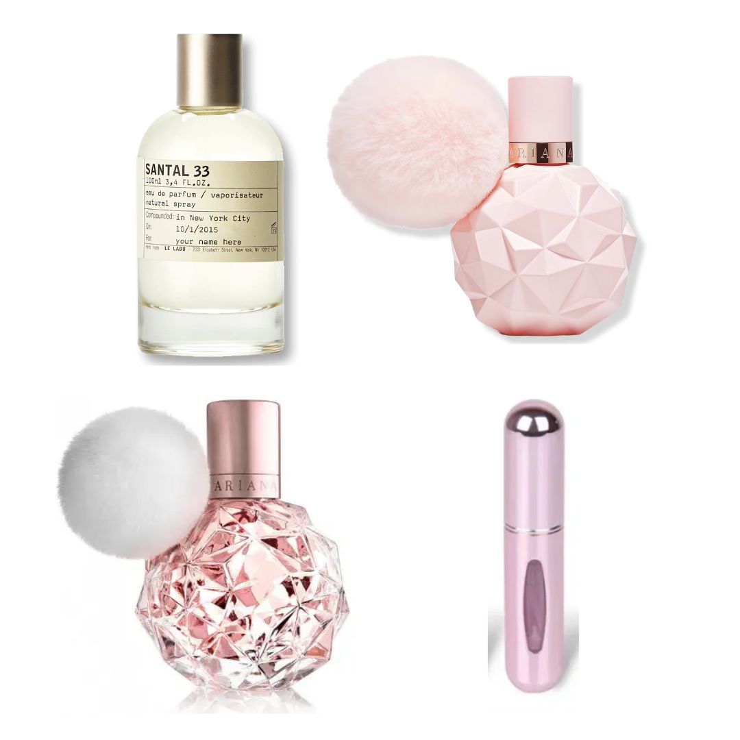 Promo Paga 2 Lleva 3 + Obsequio: Santal 33 + Ariana Grande Sweet Like Candy + Ariana Grande Ari + Perfumero + Envío GRATIS