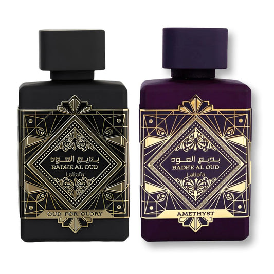 Promo Unisex PAGA 2 LLEVA 1: Oud For Glory + Amethyst